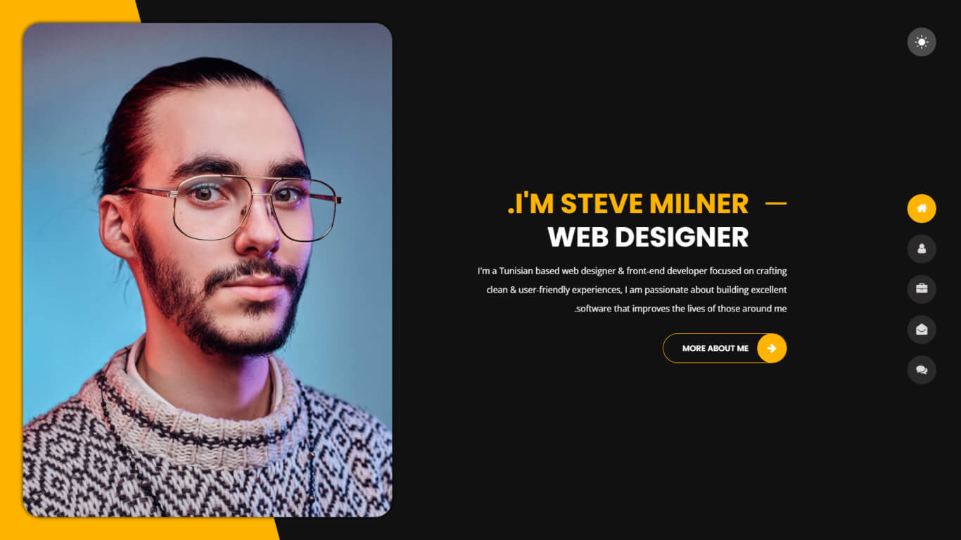 Tunis - Personal Portfolio React Template